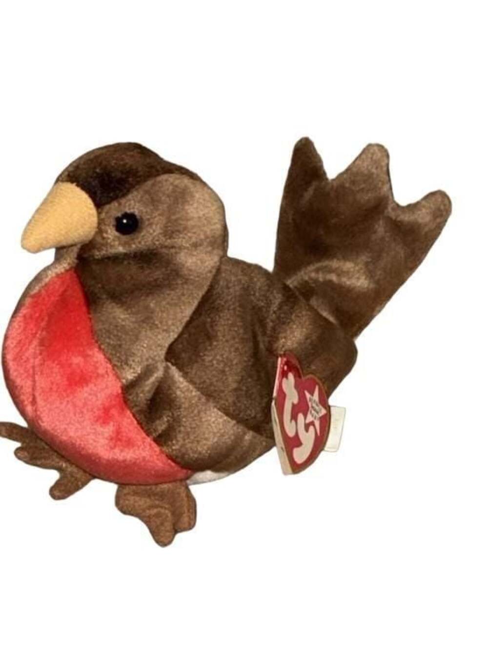 Early the Robin Bird Beanie Baby Plush